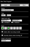Add new timer program